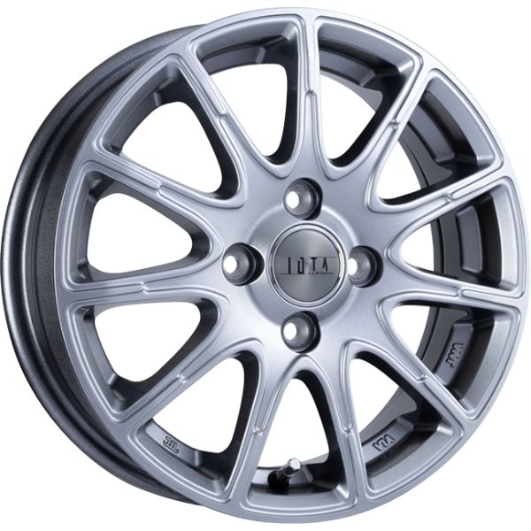 ホイール ラ・ストラーダ プレオプラス LA350F/LA360F スバル 1本 ティラード イオタ 14インチ 4H LOT445C45