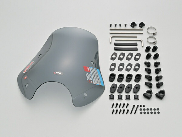 楽天市場】シルバーウイング400/600 01-09 ウインドスクリーン 63x60