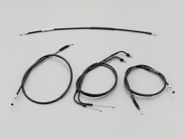 デイトナ ショートケーブルセット SR系用 (\'88/8～\'00) ブラック ヤマハ SR400 61395 DAYTONA