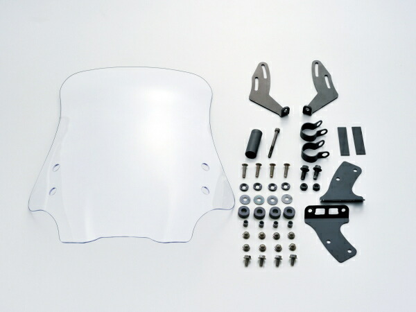 デイトナ ウインドシールドRS GROM (\'16) LEDヘッドライトモデル専用 ホンダ GROM 95357 DAYTONA