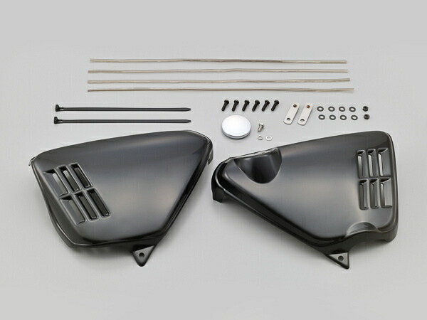 デイトナ K0 STYLE K0LOOKサイドカバー CB1100 ('10~'13) 専用 無塗装黒 74916 DAYTONA|車パーツDIY
