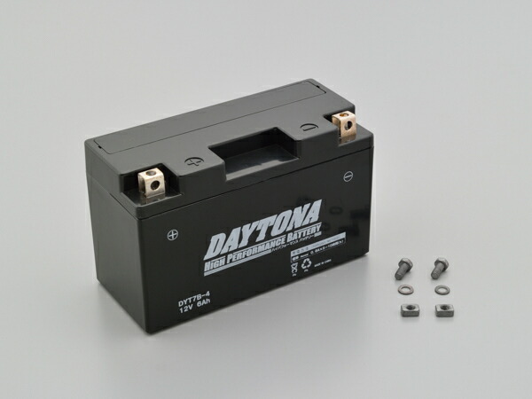 デイトナ ハイパフォーマンスバッテリー DYT7B-4 MFタイプ 92880 DAYTONA