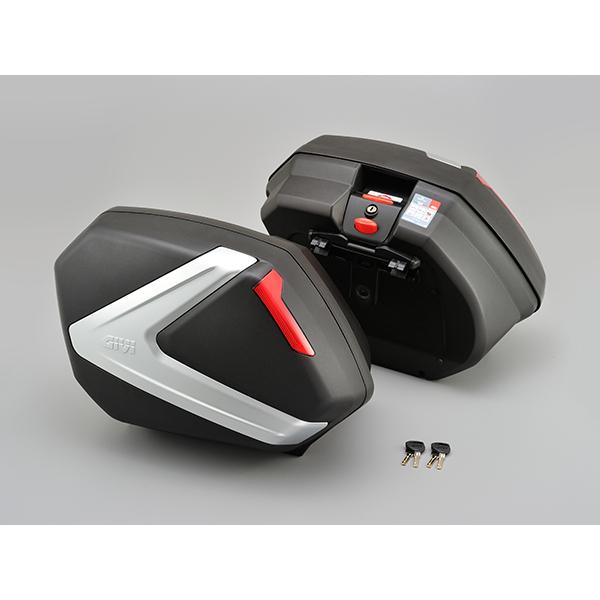 デイトナ GIVI V37N V37(左右1セット) 37L 未塗装ブラック 99179 DAYTONA 送料無料|車パーツDIY