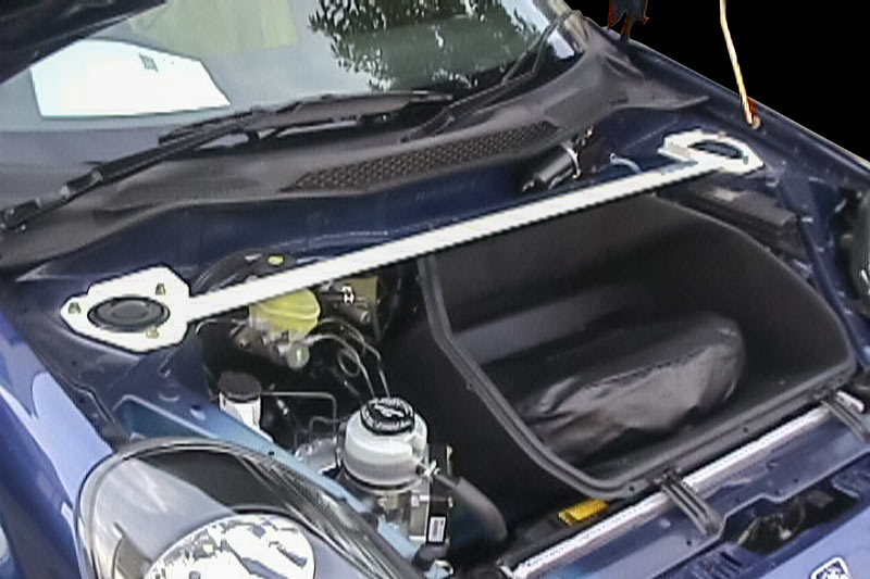 オクヤマ ストラットタワーバー Iタイプ トヨタ MR-S ZZW30 フロント スチール OKUYAMA 611 021 0|車パーツDIY