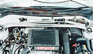 オクヤマ ストラットタワーバー IIタイプ トヨタ スターレット EP91(ターボ) フロント アルミ OKUYAMA 622 003 0