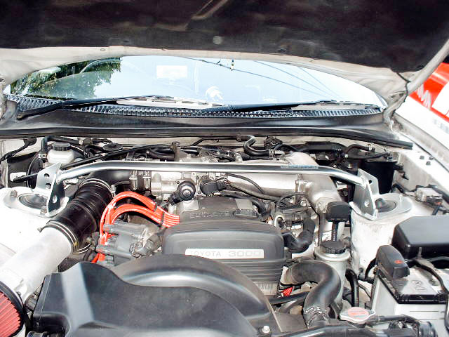 オクヤマ ストラットタワーバー I (MCS)タイプ トヨタ スープラ JZA80NA フロント アルミ OKUYAMA 641 014 1