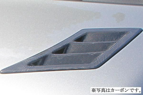 ガレージベリー アルト(アルト/アルトバン) ボンネットダクト(FRP)+レインガード(FRP) DBA-HA36S/HBA-HA36V GARAGE VARY 500-021