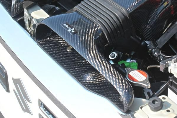 楽天市場】モンスタースポーツ大口径カーボンインタークーラーダクト