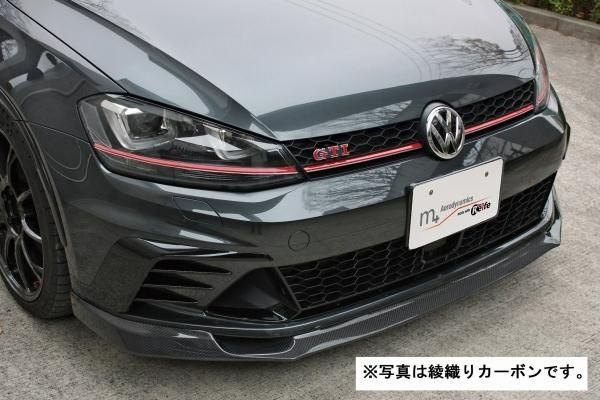 ガレージベリー ゴルフ7 GTI クラブスポーツ フロントリップスポイラー GARAGE VARY 6382 法人様のみの配送