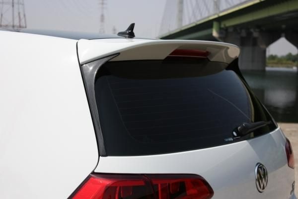 ガレージベリー ゴルフ7.5 TSI コンビネーションルーフスポイラー (リアウインドウサイドスポイラー FRP製) GARAGE VARY 6349 法人様のみの配送