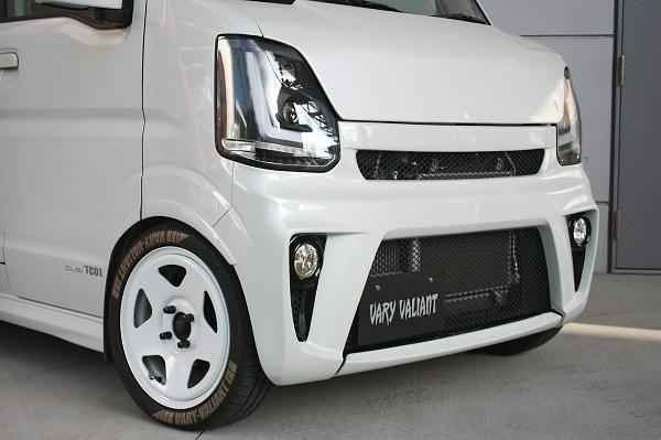 ガレージベリー エブリイ(DA17) フロントバンパースポイラー DA17W/DA17V GARAGE VARY 501-017 法人様のみの配送|車パーツDIY