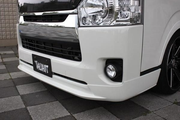 ガレージベリー 200系ハイエース 標準(4型) フロントリップスポイラー GARAGE VARY 17-5401 法人様のみの配送