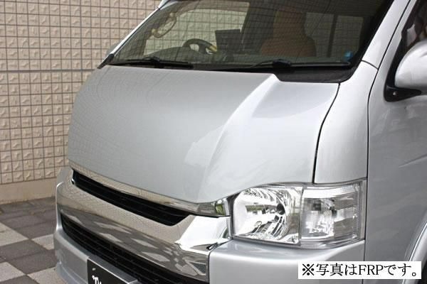 ガレージベリー 200系ハイエース ワイド(4型) GROWN ボンネット GARAGE VARY 18-5403 法人様のみの配送