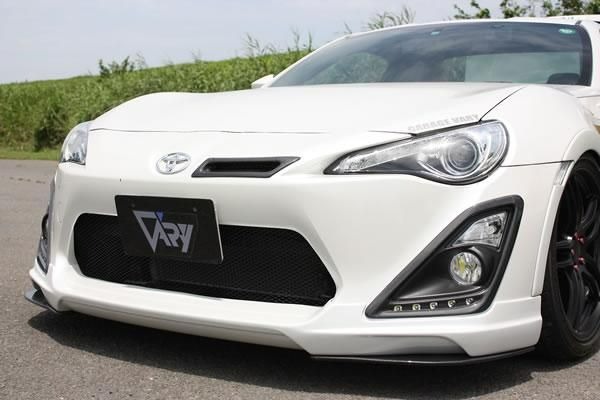 ガレージベリー 86前期 フロントリップスポイラー ZN6 GARAGE VARY 30-2001 法人様のみの配送