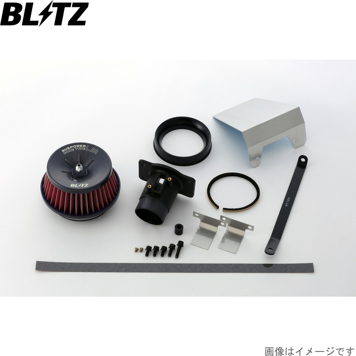 ブリッツ エアクリーナー サスパワーLM-RED カローラクロス ハイブリッド ZVG11/ZVG15 トヨタ 2ZR-1NM E4 BLITZ 59237
