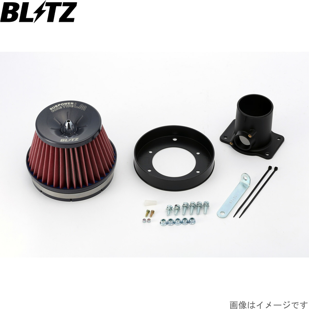 ブリッツ エアクリーナー サスパワーLM-RED アレックス ZZE123 トヨタ 2ZZ-GE E2 BLITZ 59062 16,266円