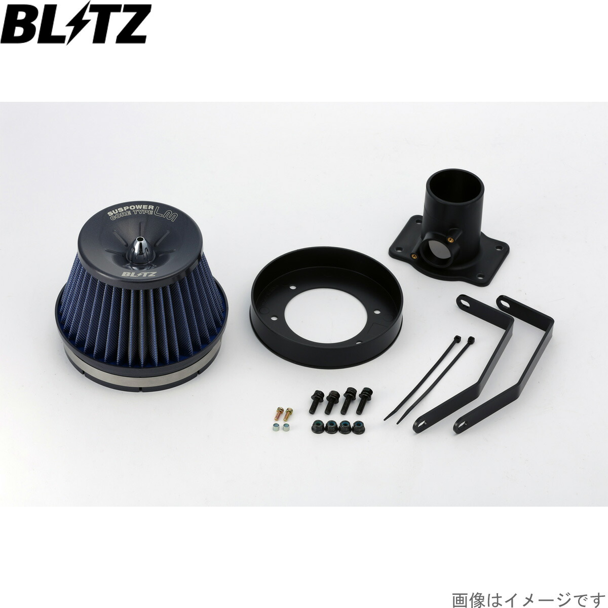 ブリッツ エアクリーナー サスパワーLM ヴィッツ NCP91 トヨタ 1NZ-FE E1 BLITZ 56144