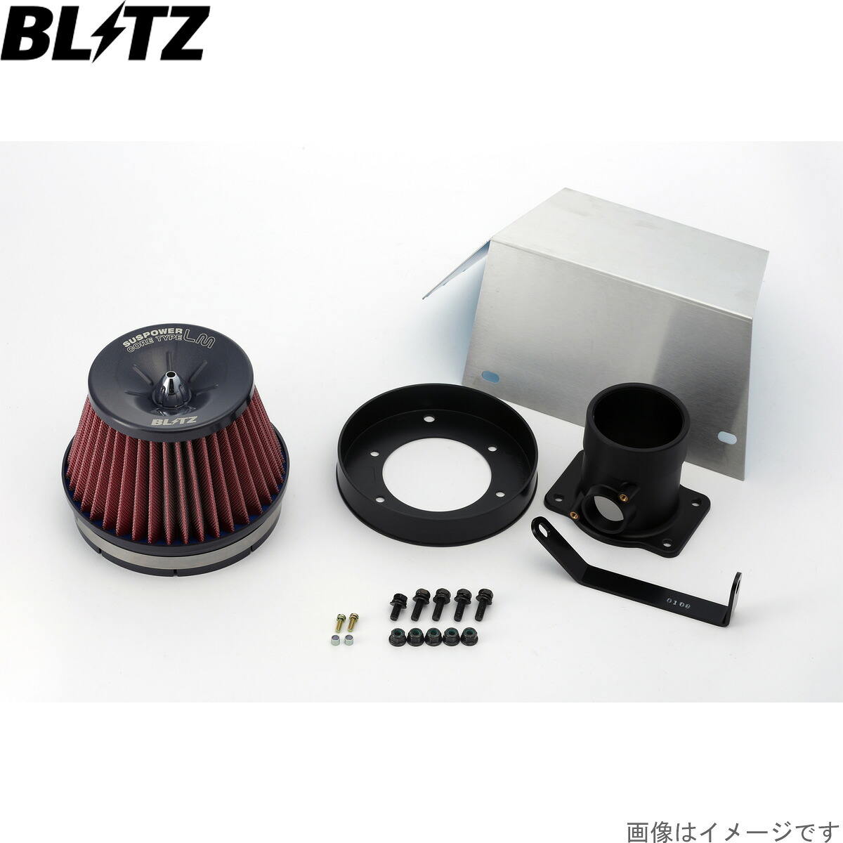 ブリッツ エアクリーナー サスパワーLM-RED マーク2 JZX110 トヨタ 1JZ-GTE E2 BLITZ 59064