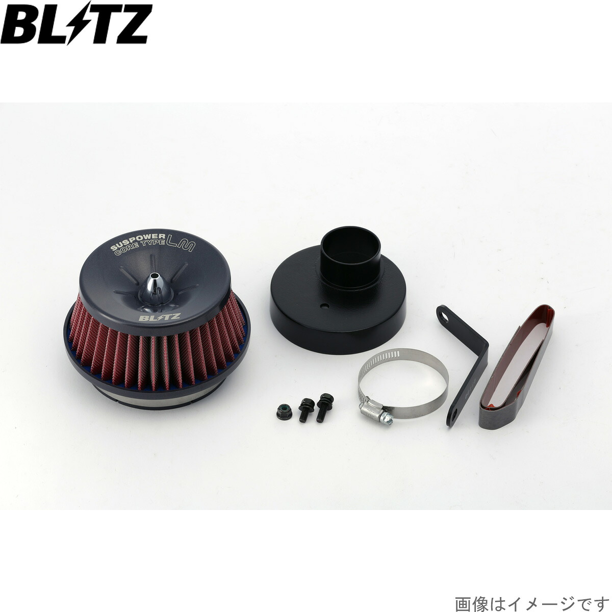 ブリッツ エアクリーナー サスパワーLM-RED キャストアクティバ LA250S/LA260S ダイハツ KF(Turbo) E4 BLITZ 59184