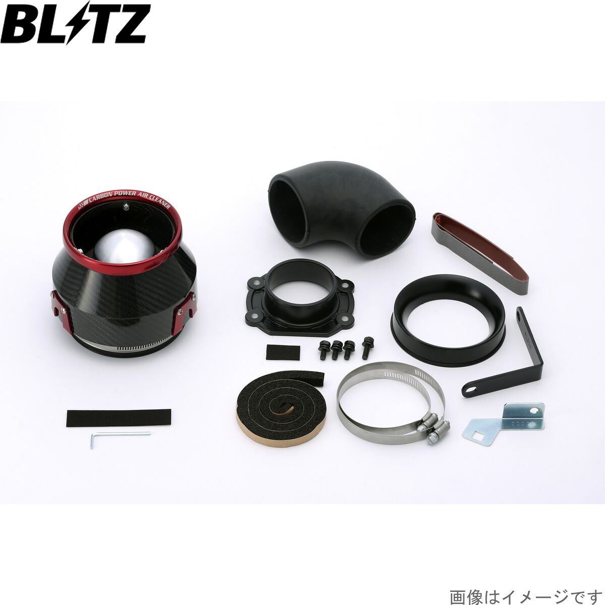 ブリッツ エアクリーナー カーボンパワー マーチ AK12/BK12/BNK12/K12 日産 CR10DE,CR12DE,CR14DE A3C BLITZ 35036|車パーツDIY