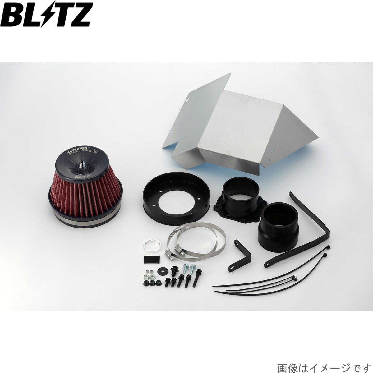 ブリッツ エアクリーナー サスパワーLM-RED ランサーエボリューション10 CZ4A 三菱 4B11 MIVEC E2 BLITZ 59082｜車パーツDIY