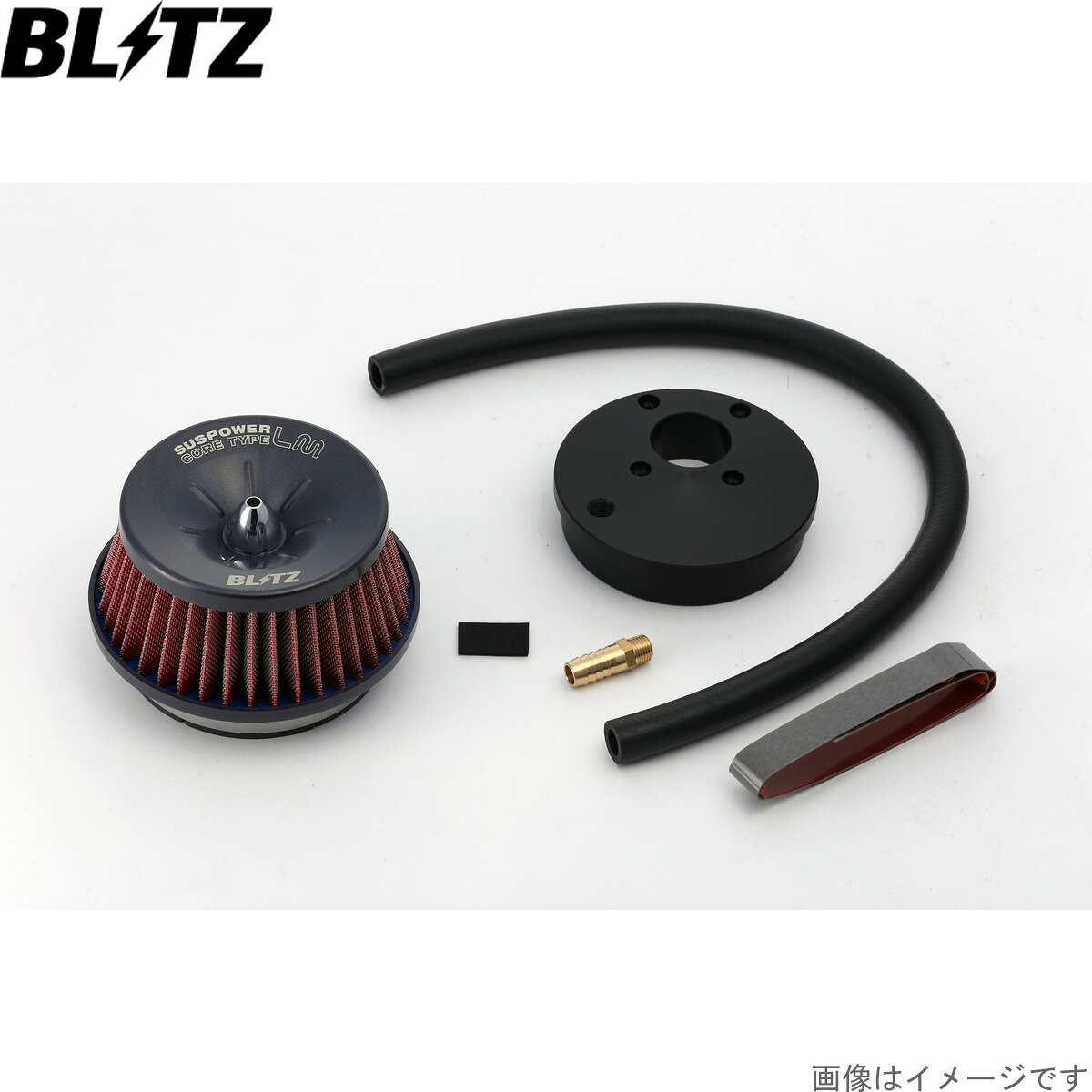 ブリッツ エアクリーナー サスパワーLM-RED R2 RC1/RC2 スバル EN07 E4 BLITZ 59136