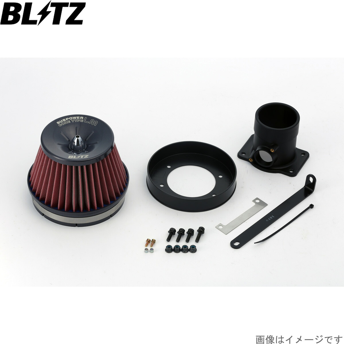 ブリッツ エアクリーナー サスパワーLM-RED レガシィB4 BE5 スバル EJ206(Turbo),EJ208(Turbo) E2 BLITZ 59133