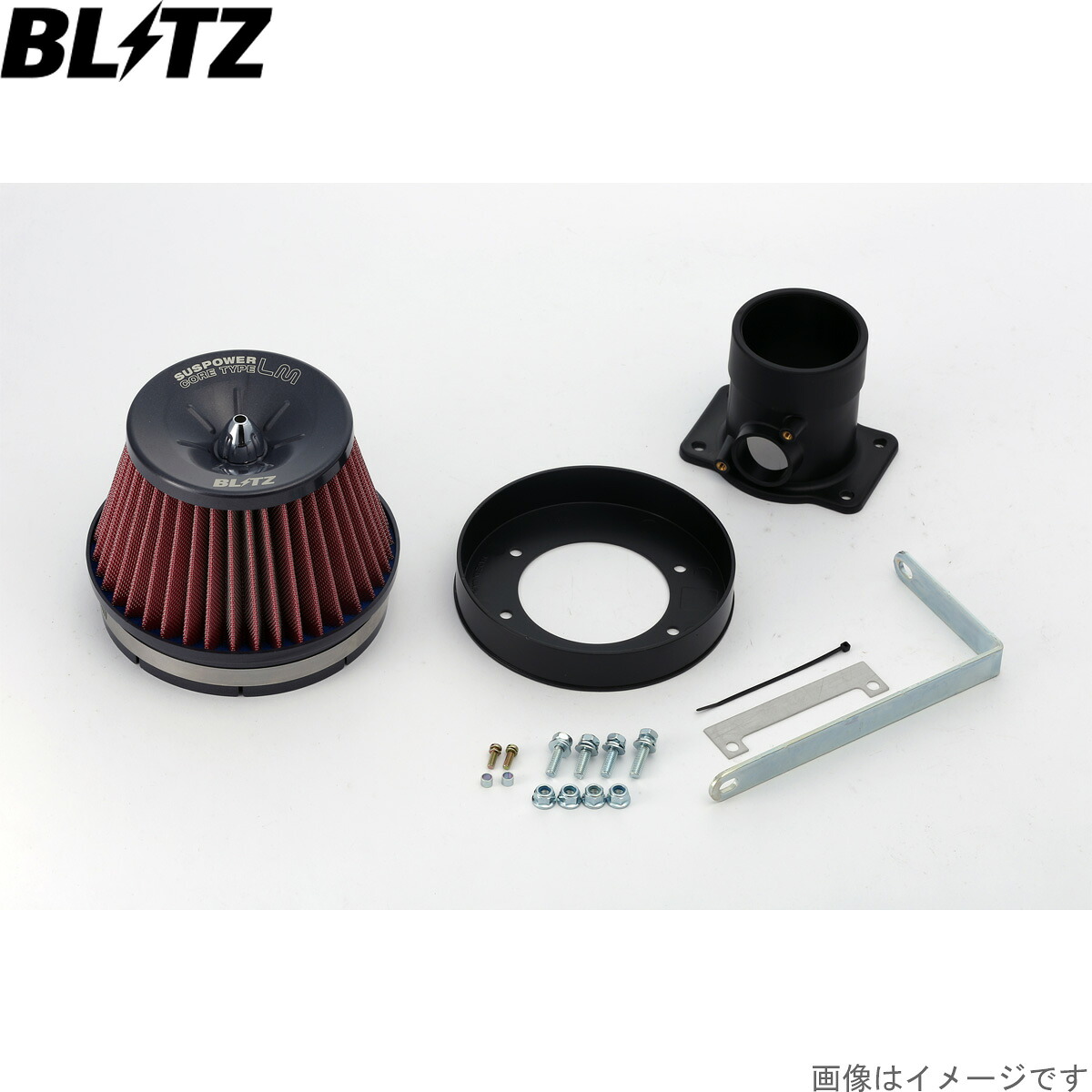 ブリッツ エアクリーナー サスパワーLM-RED フォレスター SG5/SG9 スバル EJ20(Turbo),EJ25(Turbo) E2 BLITZ 59134