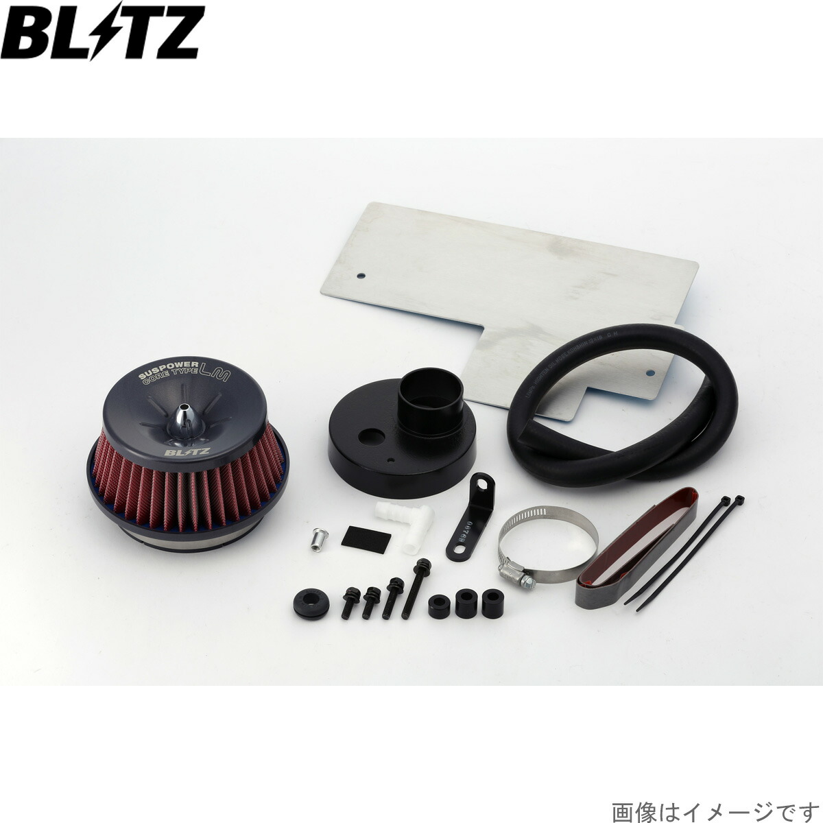 ブリッツ エアクリーナー サスパワーLM-RED Nワゴン JH1/JH2 ホンダ S07A(Turbo) E4 BLITZ 59202|車パーツDIY