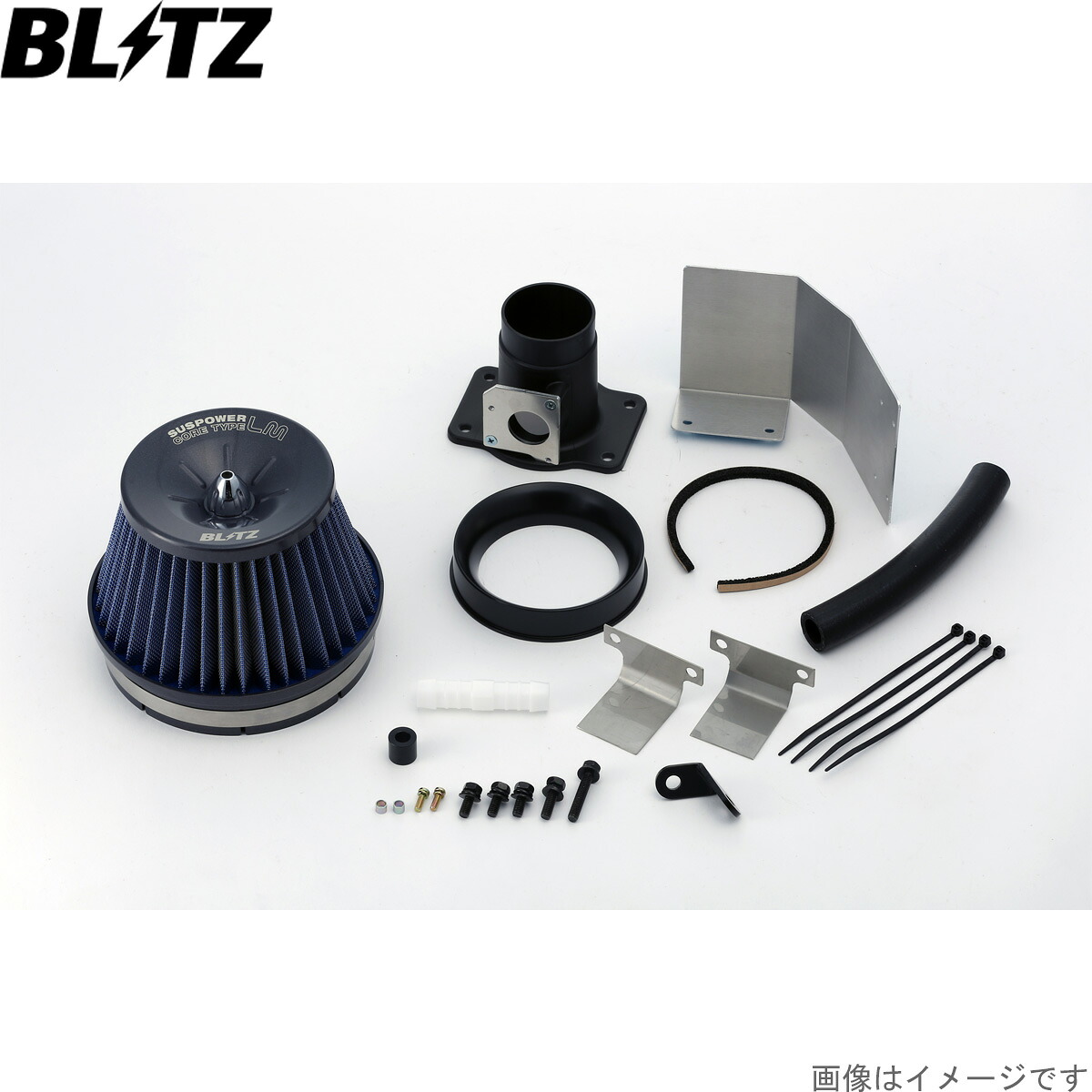 ブリッツ エアクリーナー サスパワーLM フィット ハイブリッド GP1 ホンダ LDA-MF6 E1 BLITZ 56086