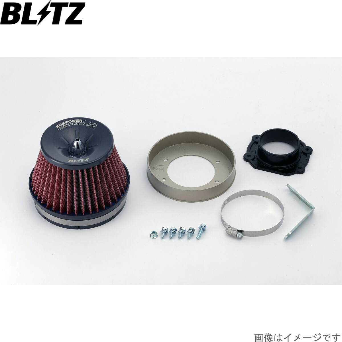 ブリッツ エアクリーナー サスパワーLM-RED オデッセイ RA5 ホンダ J30A E2 BLITZ 59115