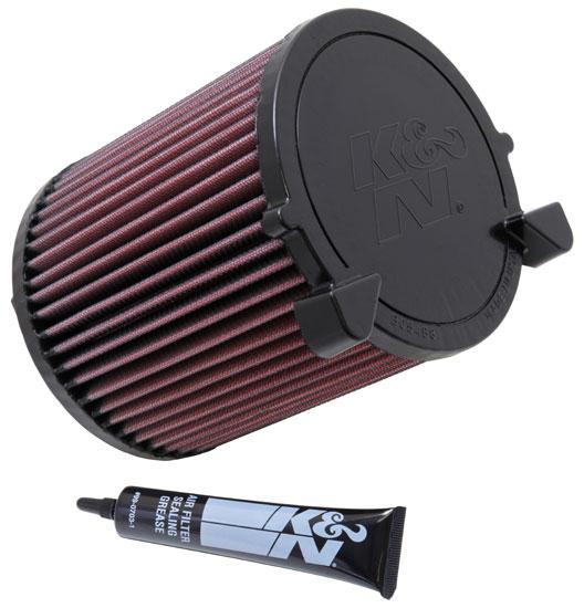 エアフィルター K&N ゴルフヴァリアント 1KCBZ フォルクスワーゲン 純正交換タイプ E-2014 ケーアンドエヌ リプレイスメント｜車パーツDIY