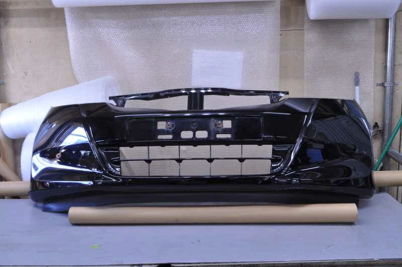 フィット HV 前期(GP1 GP4) 純正 破損無 取付OK フロントバンパー NH731P 71101-TF0X-ZX00 / 71101-TF0-900ZD k080221 中古20240214