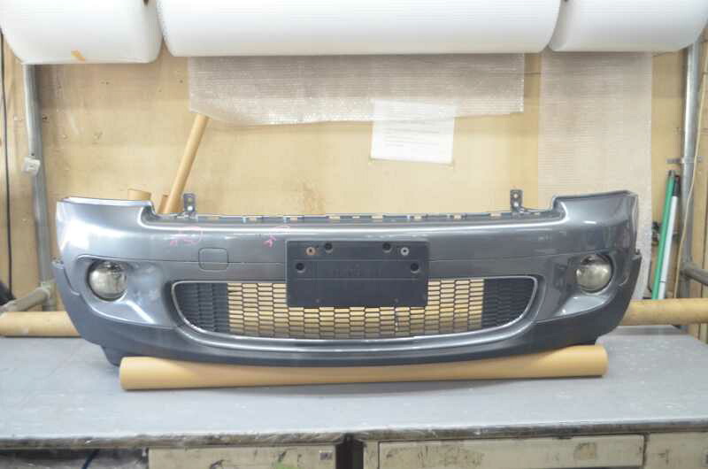 ミニクーパー S ターボ R56 右ハンドル 前期(MF16S) 純正 破損無 取付OK フロントバンパー フォグランプ付 871 166149-10 k094302 中古20260127