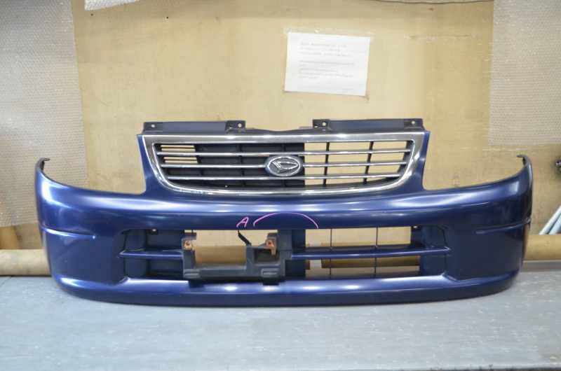 ミラ 後期(L700S) 純正 破損無 取付OK フロントバンパー グリル付 B42 52119-97226 / 52119-97226-040 k092352 中古20250929