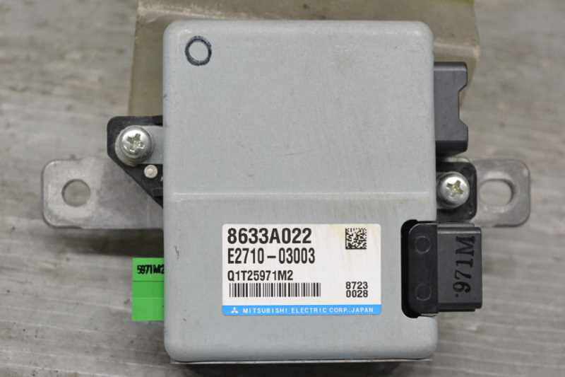 アイ 前期(HA1W) 純正 良品 取付OK 動作保証 パワステコンピューター 8633A022 E2710-03003 / 8633A071 k076803 中古20231114