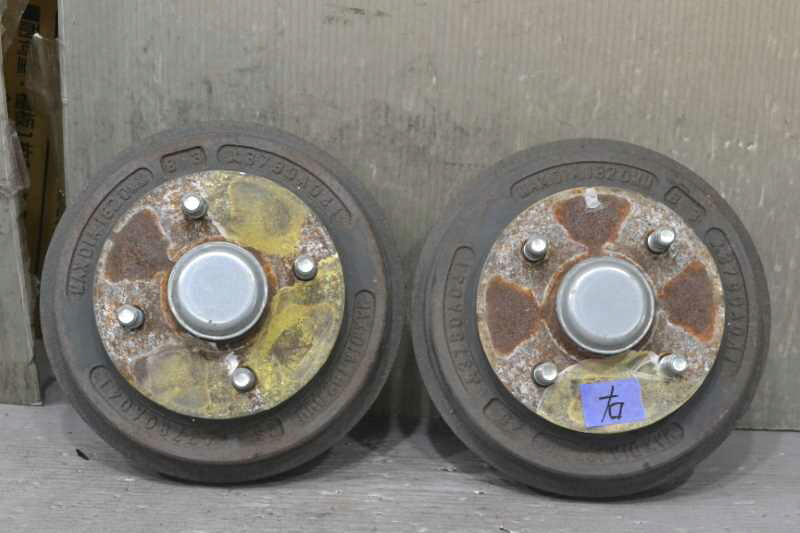 デイズ HWS ターボ 前期(B21W) 純正 破損無 取付OK リアドラム 左右 セット 右 左 / 43206-6A00B K066653 中古20221126