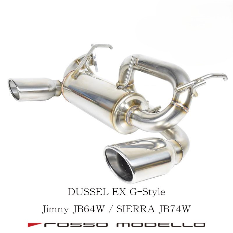 楽天市場】新製品！ ジムニー JB64W オールステンマフラー 左右4