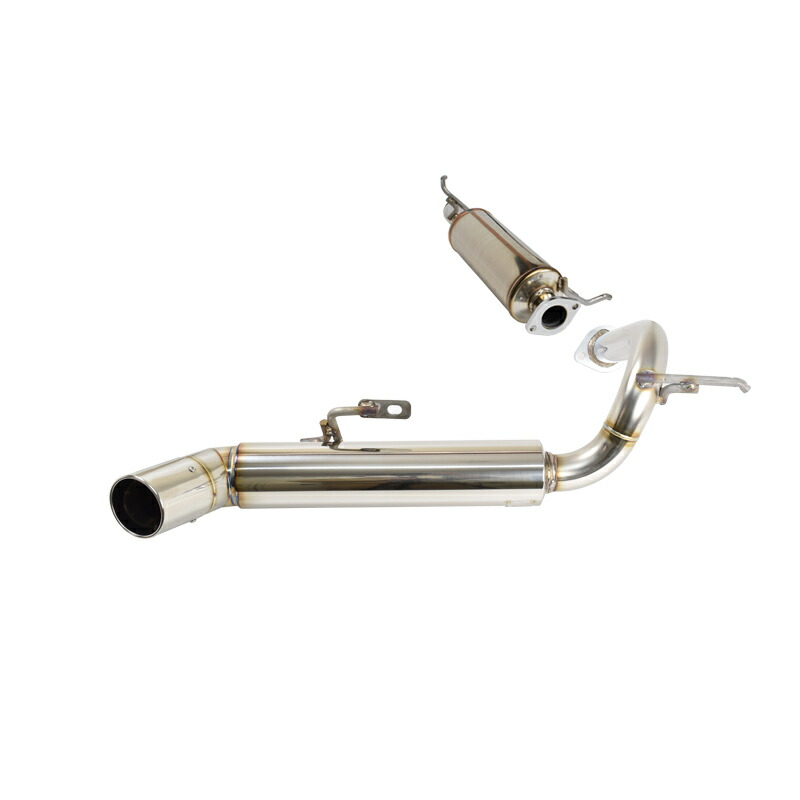 新品 WirusWin ステンレスデュアルマフラー ハスラーMR31sMR41s Wirus Win デュアルツインマフラー（スズキ ハスラー・MR31S/MR41S）by