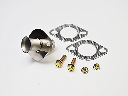 フランジサイレンサー JDM ステンレス フランジ サイレンサー 50φ〜60φ (JFS-5060) 50