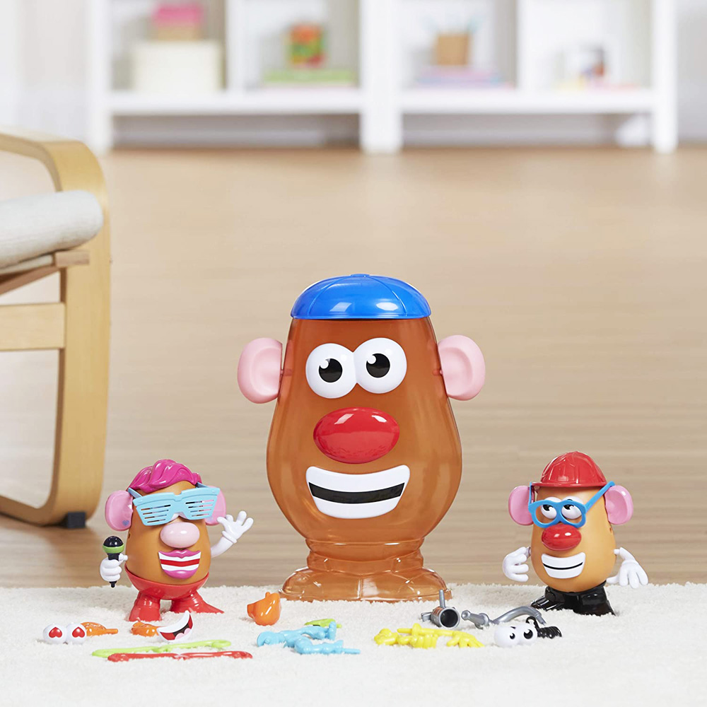 あした訳無い 貨物輸送無料 ミスターポテト頂点 Mr Potato Head 古典派音楽 目覚しい じゃがヘッド凝固お人形セット Spud Set コストコ Costco Silk Music Com