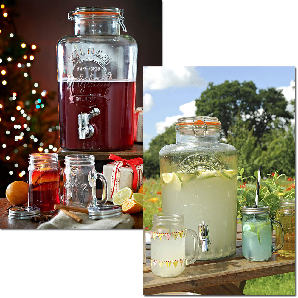 楽天市場 送料無料 Costco コストコ Kilner キルナー ドリンク ディスペンサー 8l サーバー キャラメルカフェ