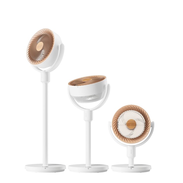 スマートサーキュレーター コードレス 静音設計 3段階高さ調節 春秋の花粉対策 在宅ワークにも最適 Alexa対応 SwitchBot W3800520｜キャラメルカフェ