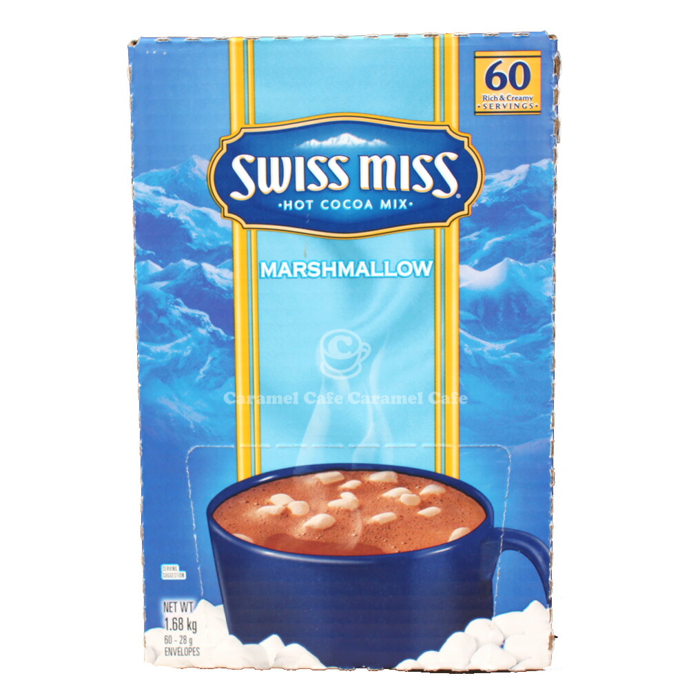 楽天市場】☆直送 SWISS MISS MARSHMALLOWスイスミス マシュマロ 入り 60袋ホット ココア ホットチョコレート バレンタインデー  備蓄 ギフト costco コストコ : キャラメルカフェ