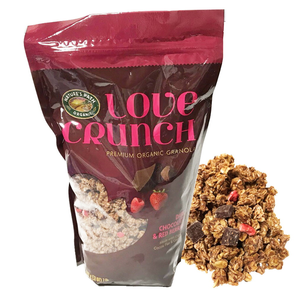 【楽天市場】【 NATURES PATH FOODS 】 ラブ クランチ オーガニック グラノーラ 907gシリアル LOVE CRUNCH