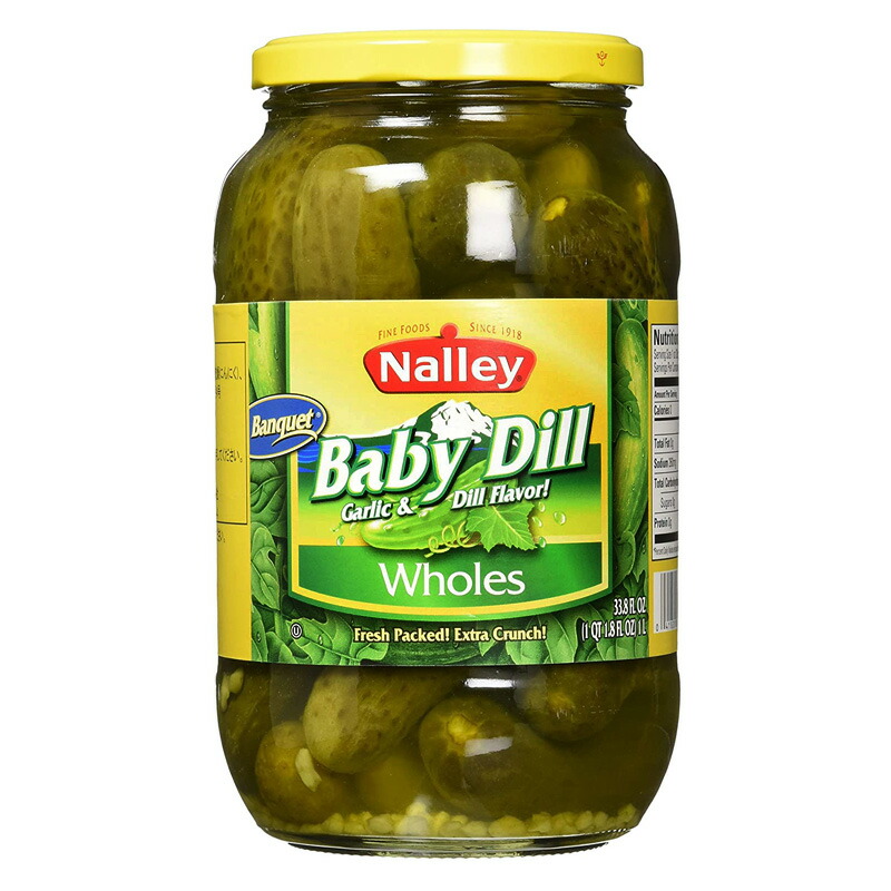 【楽天市場】【NALLEY】BABY DILL ピクルス 567g x 2個 ナリー ベビーディル ガーリック＆ディルフレーバー ホール