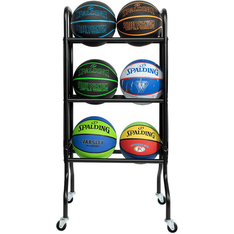 楽天市場】【 SPALDING 】 スポルディング ボールカート ブラック 68