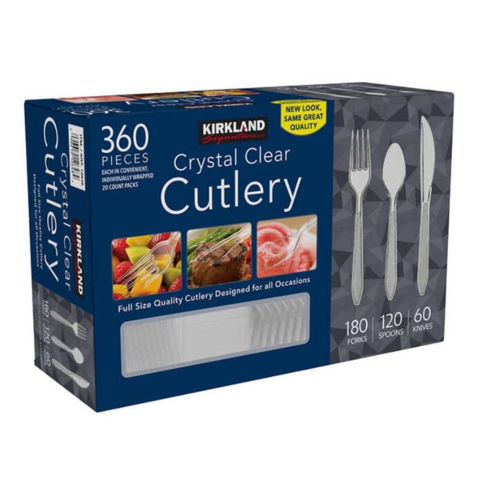 楽天市場】【送料無料】カークランドシグネチャー カトラリー セット