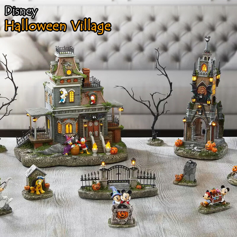 楽天市場】【送料無料】ハロウィン ミッキー ヴァンパイア 置物