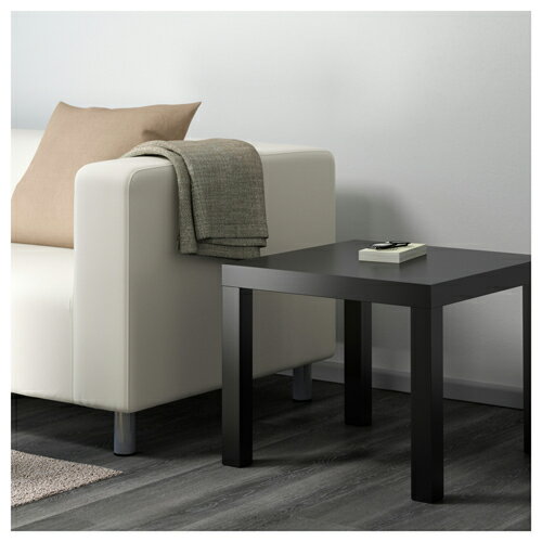 楽天市場 Ikeaイケア Lack ラック サイドテーブル ブラック キャラメルカフェ